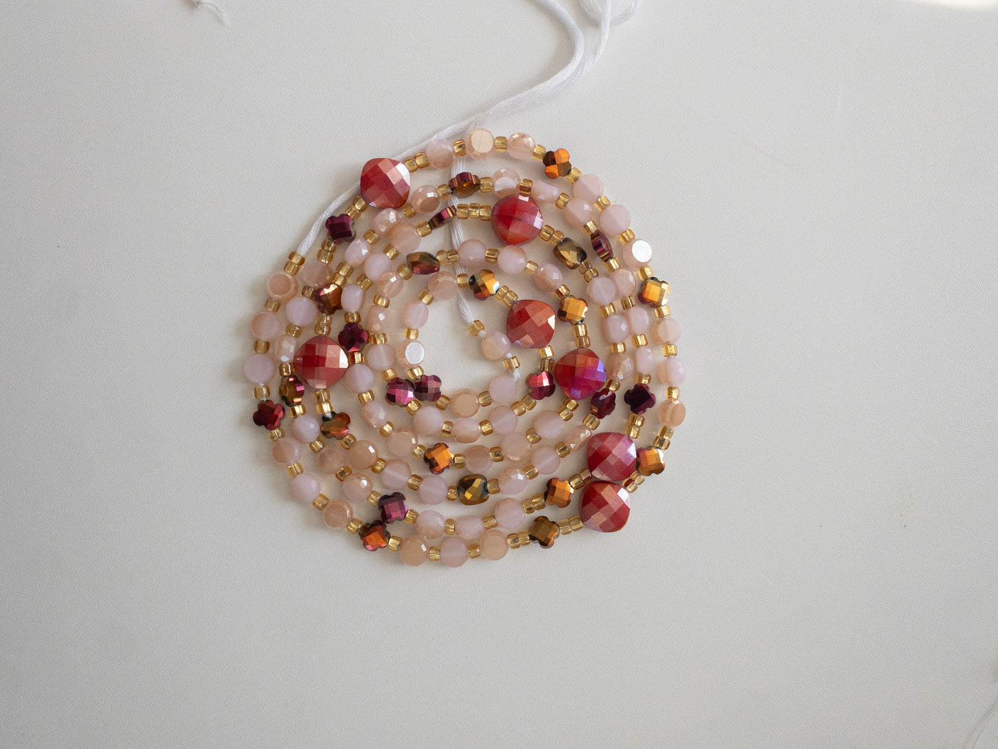 Rosa ~ Luxury Crystal Waist Beads