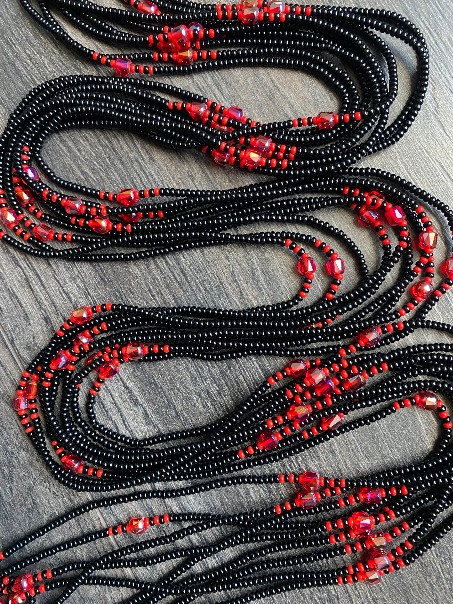 Black Waist Bead