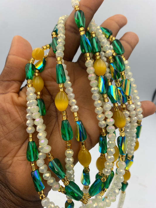 Crystal Waist Bead- Price Per Waistbead- Add to Cart- Tie On- 45”