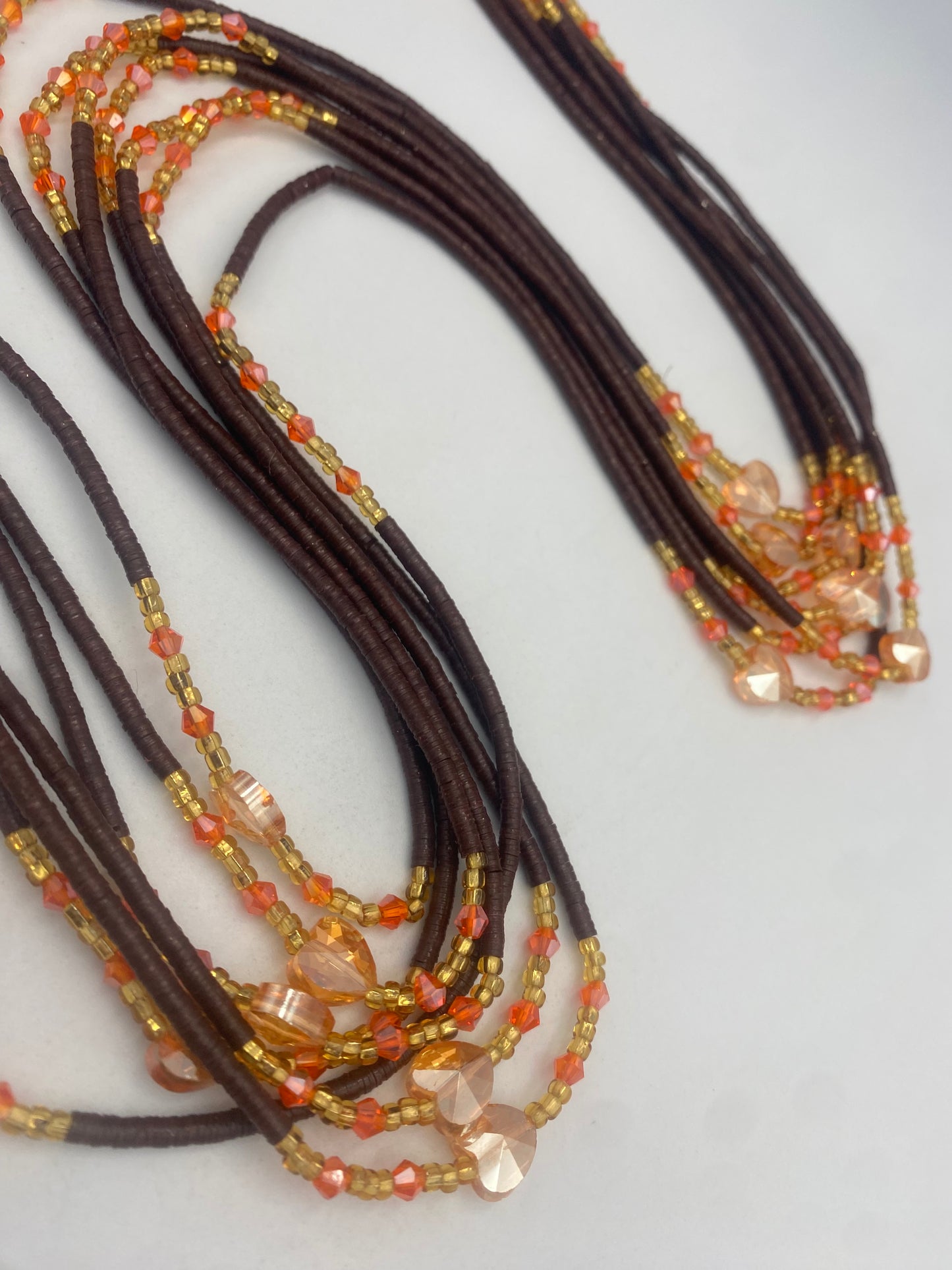 Flat disc | Vinyl waistbeads | Clay Beads | Wholesale Vinyl Waist Beads- African Waistbeads for resale