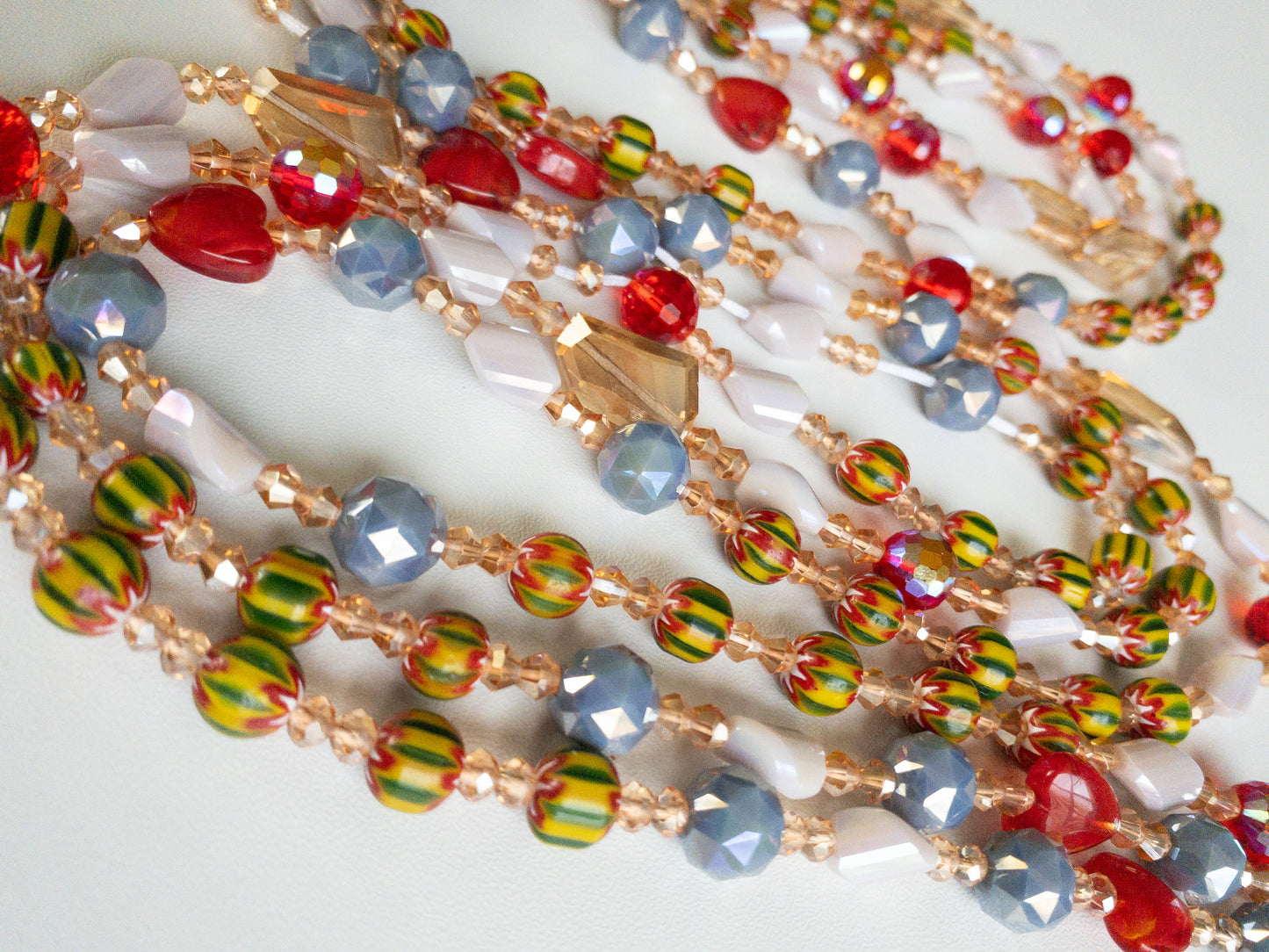 Garden Aura ~ Luxury Crystal Waistbeads