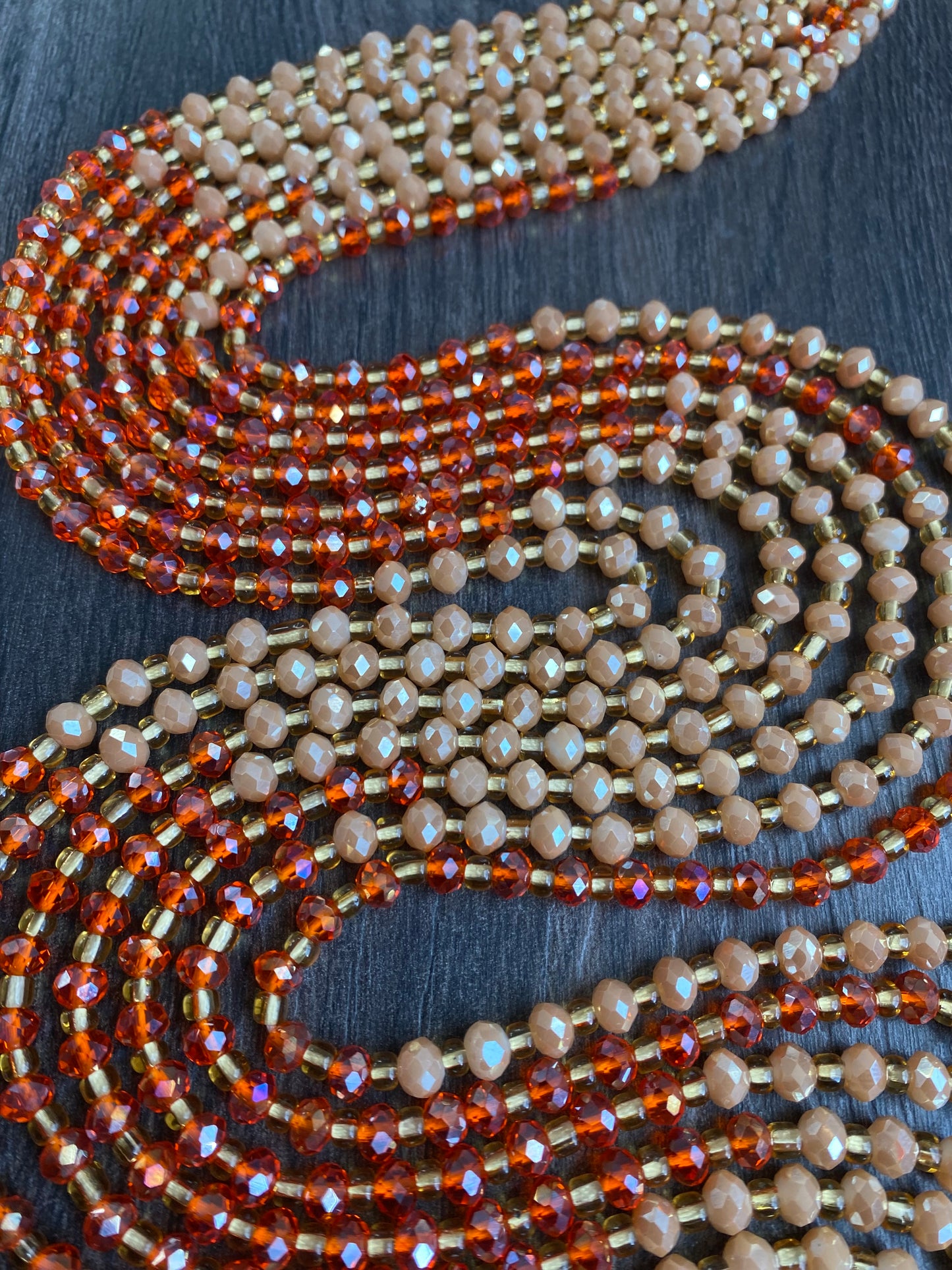 June~ Crystal Waist Bead