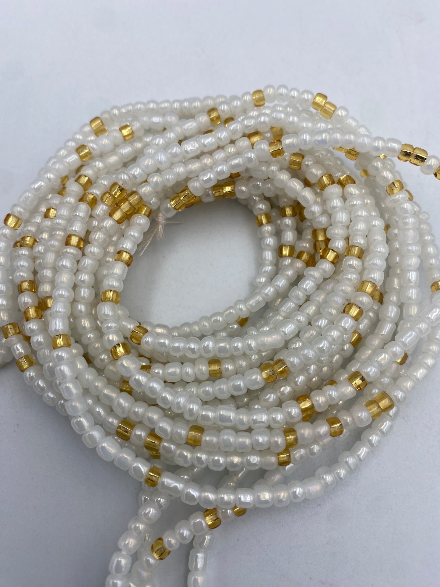 Choose your Waist Beads- Multicolored Tie On, 45-50"