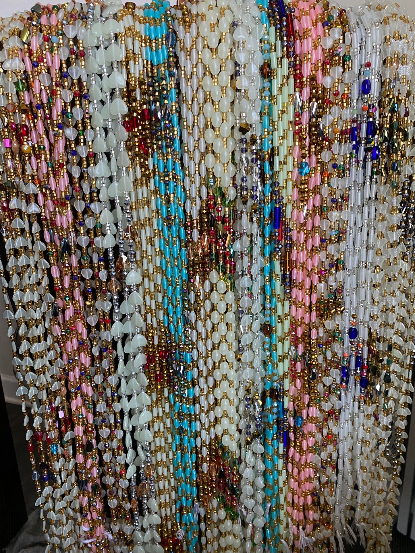 Wholesale Waist Beads- Glow in the dark 45"-50"