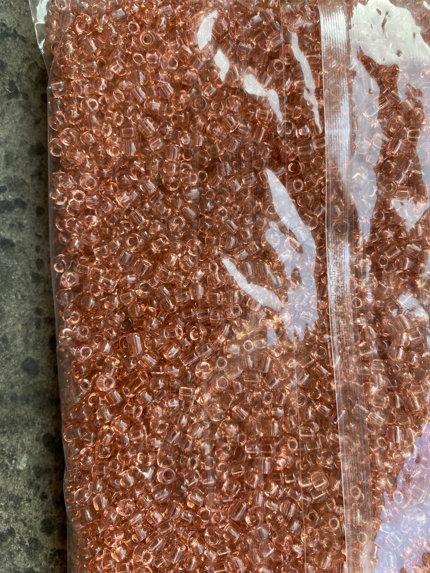 4mm Seed Beads,, Round Beads for Bracelets, Earrings, Necklaces, Crafting Supplies, Making Supplies, DIY Crafts, Small Beads- Peach/Pink bead/Coral