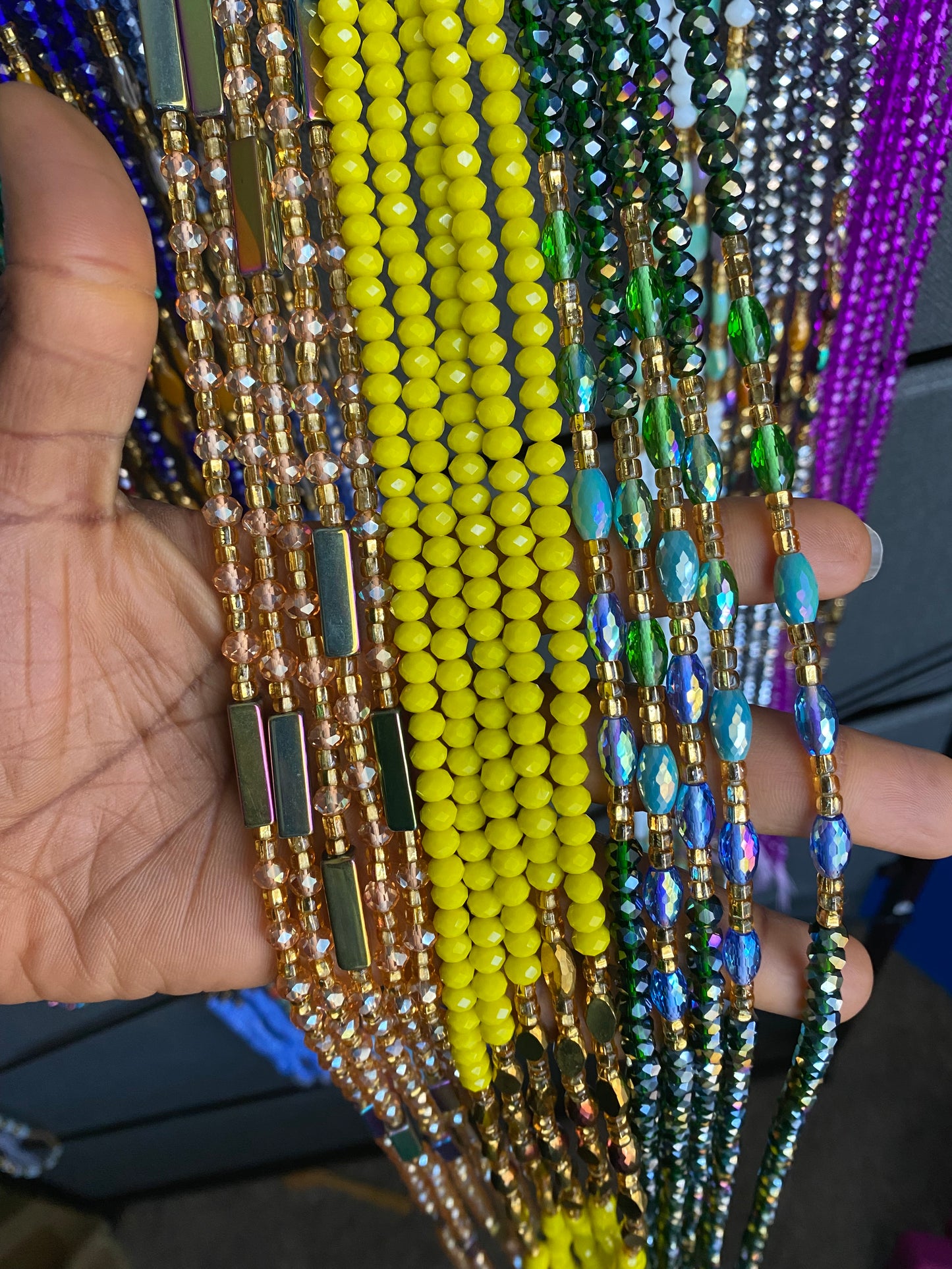 Wholesale Crystal Waist Beads