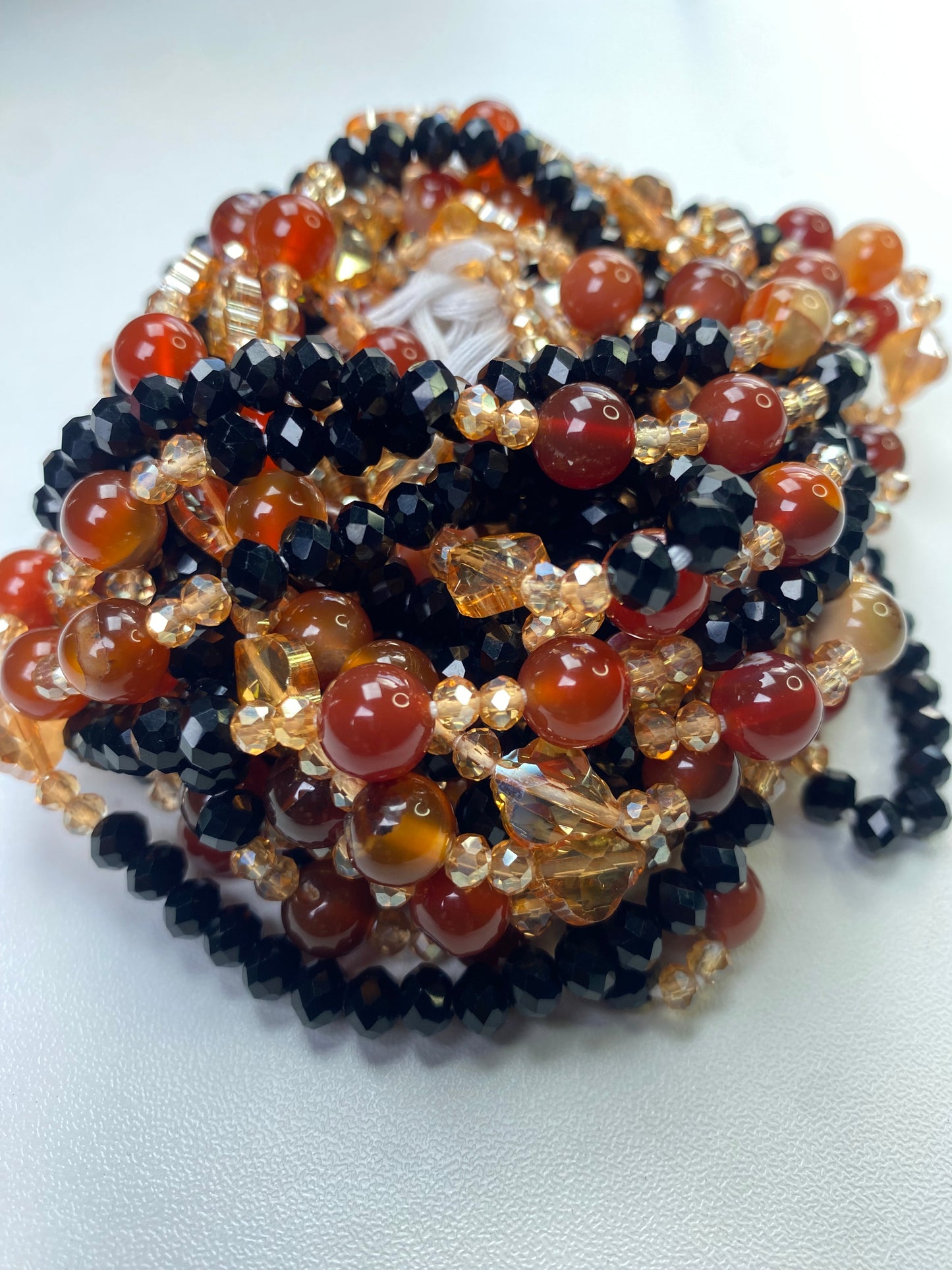 Nightfall Gemstone Elegance~ Luxury Crystal Waistbeads