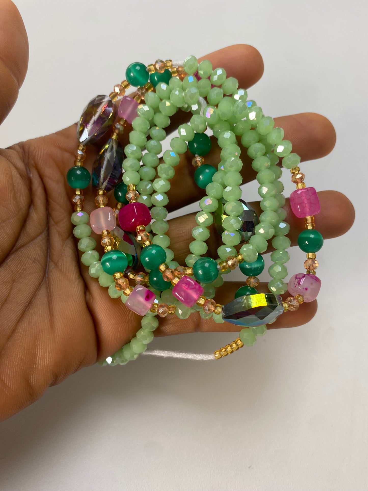 Jade~ Luxury Crystal Waistbeads