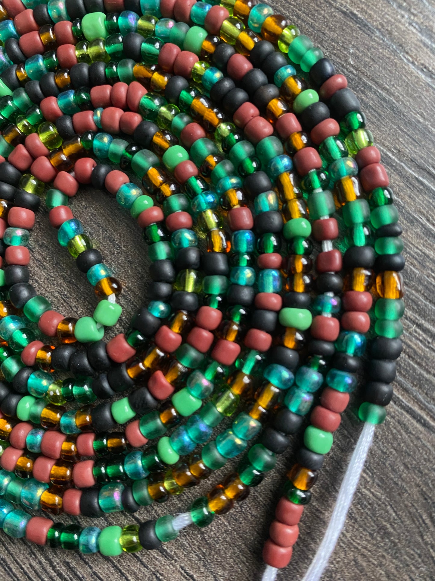 The Affluent Lady Waist Bead – Tie-On Belly Beads for Women | Elegant Handmade Jewelry