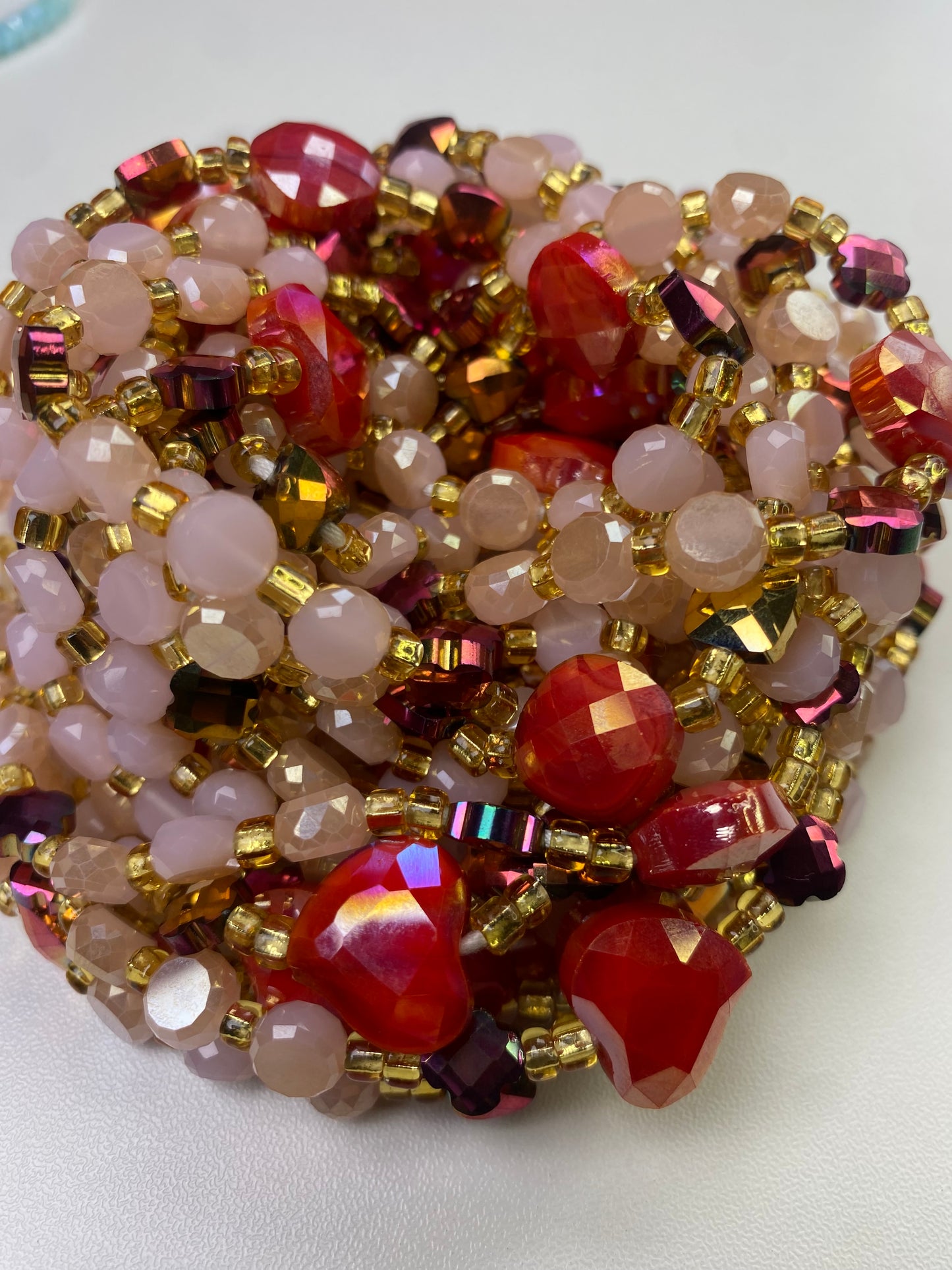 Rosa ~ Luxury Crystal Waist Beads