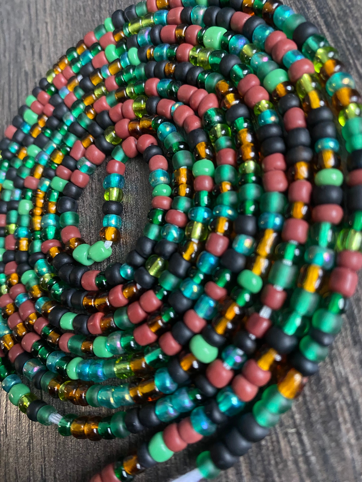 The Affluent Lady Waist Bead – Tie-On Belly Beads for Women | Elegant Handmade Jewelry