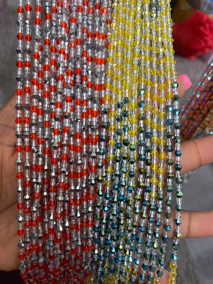 Wholesale Crystal Waist Beads 40”-50”