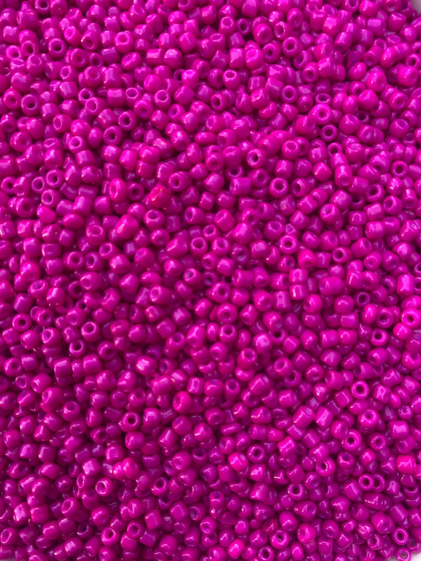 3mm- 8/0 Pink beads, Fuchsia Pink beads, 8/0 Seed Beads Glass Beads, 450 Grams,