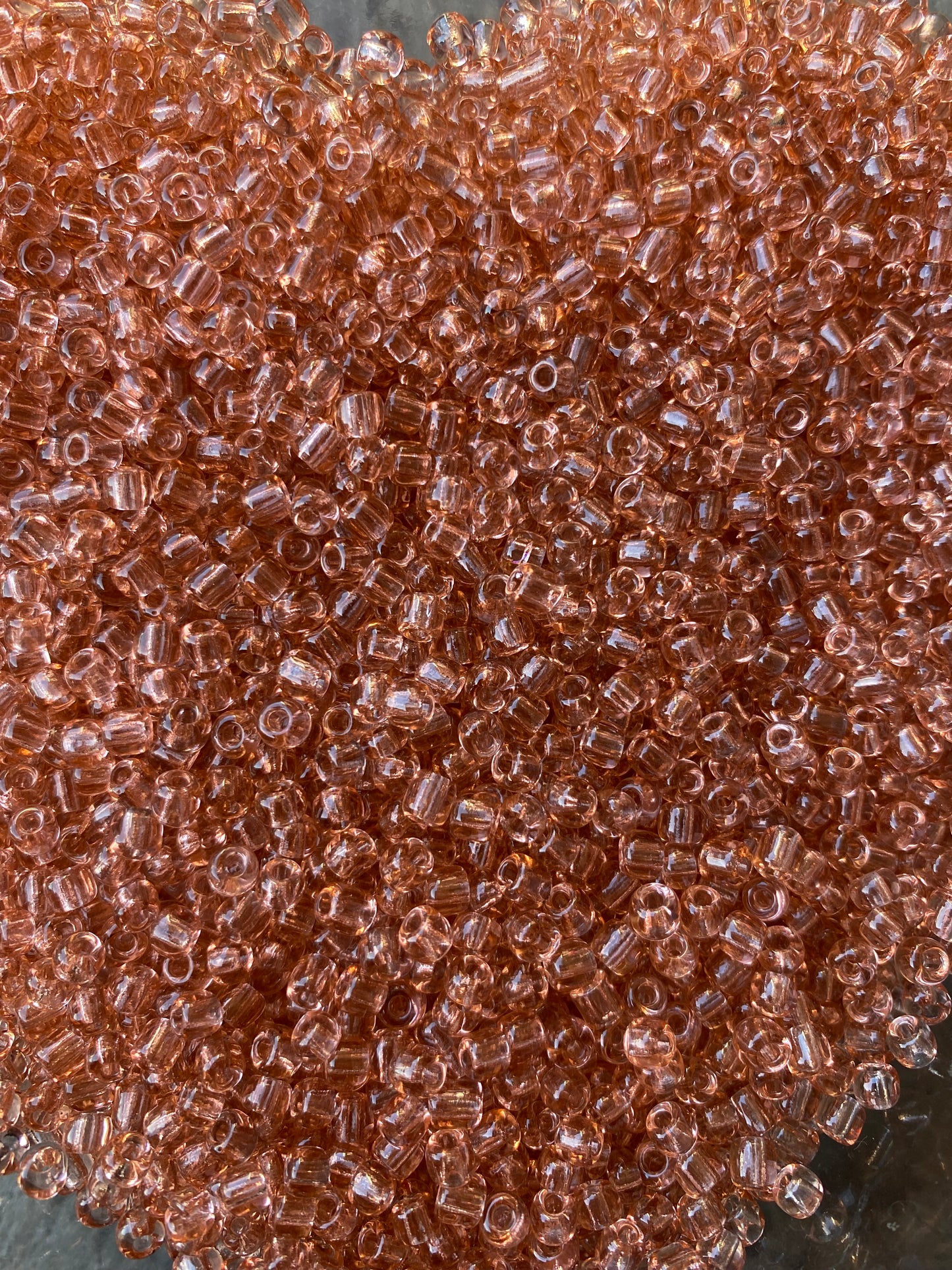 4mm Seed Beads,, Round Beads for Bracelets, Earrings, Necklaces, Crafting Supplies, Making Supplies, DIY Crafts, Small Beads- Peach/Pink bead/Coral