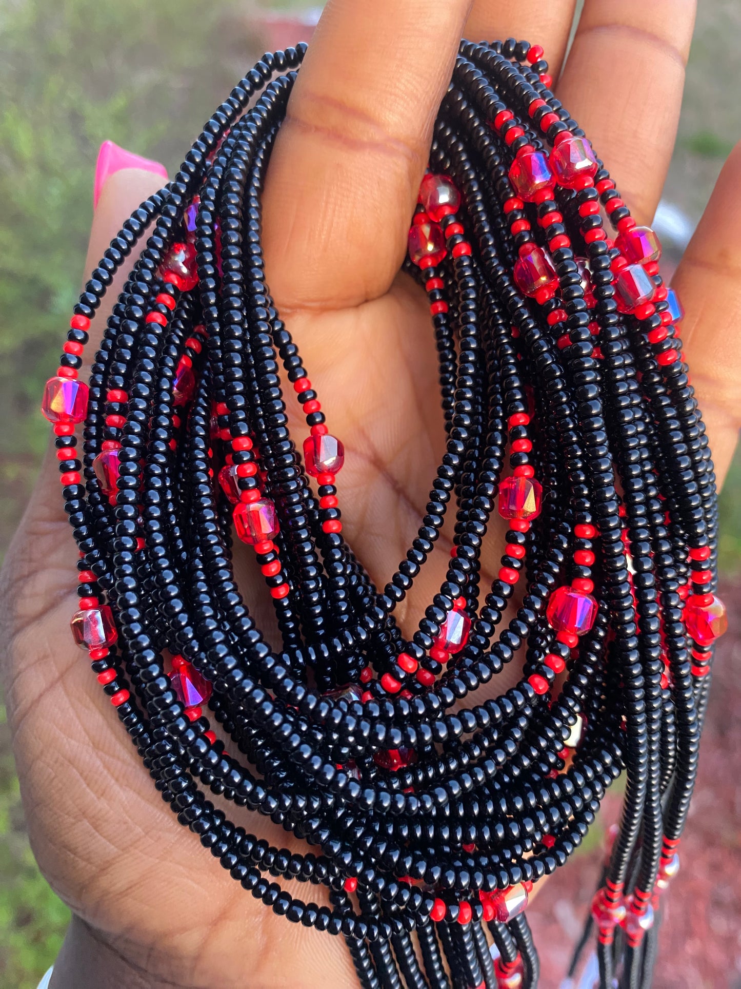 Black Waist Bead