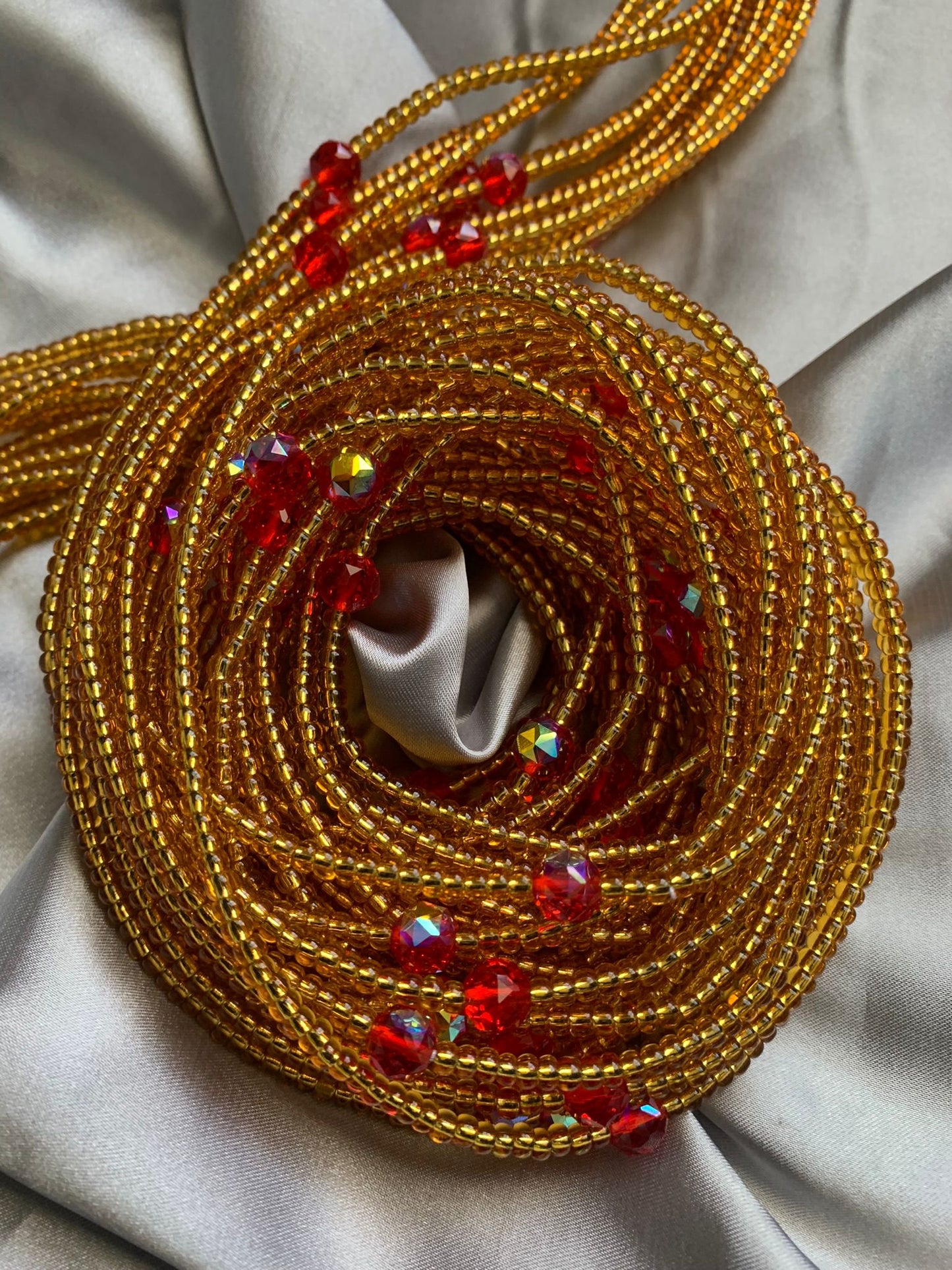 Gold Waist Bead