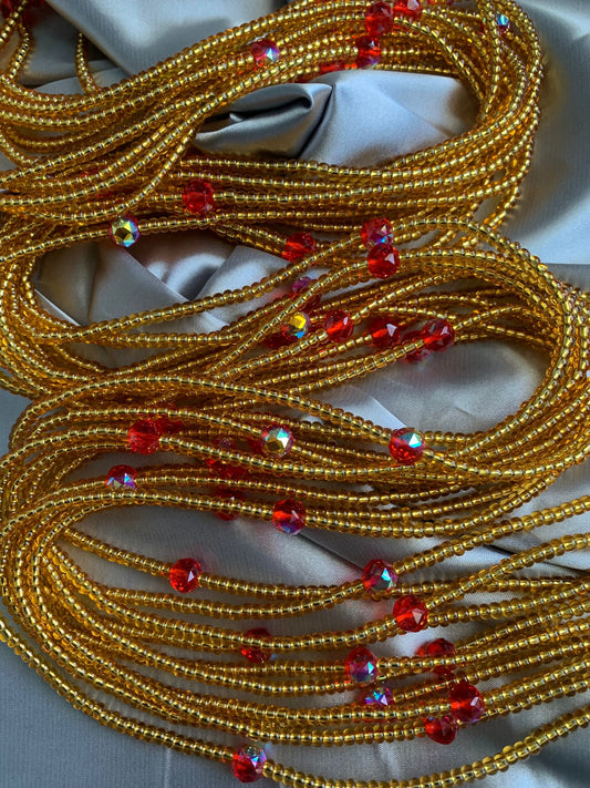 Gold Waist Bead