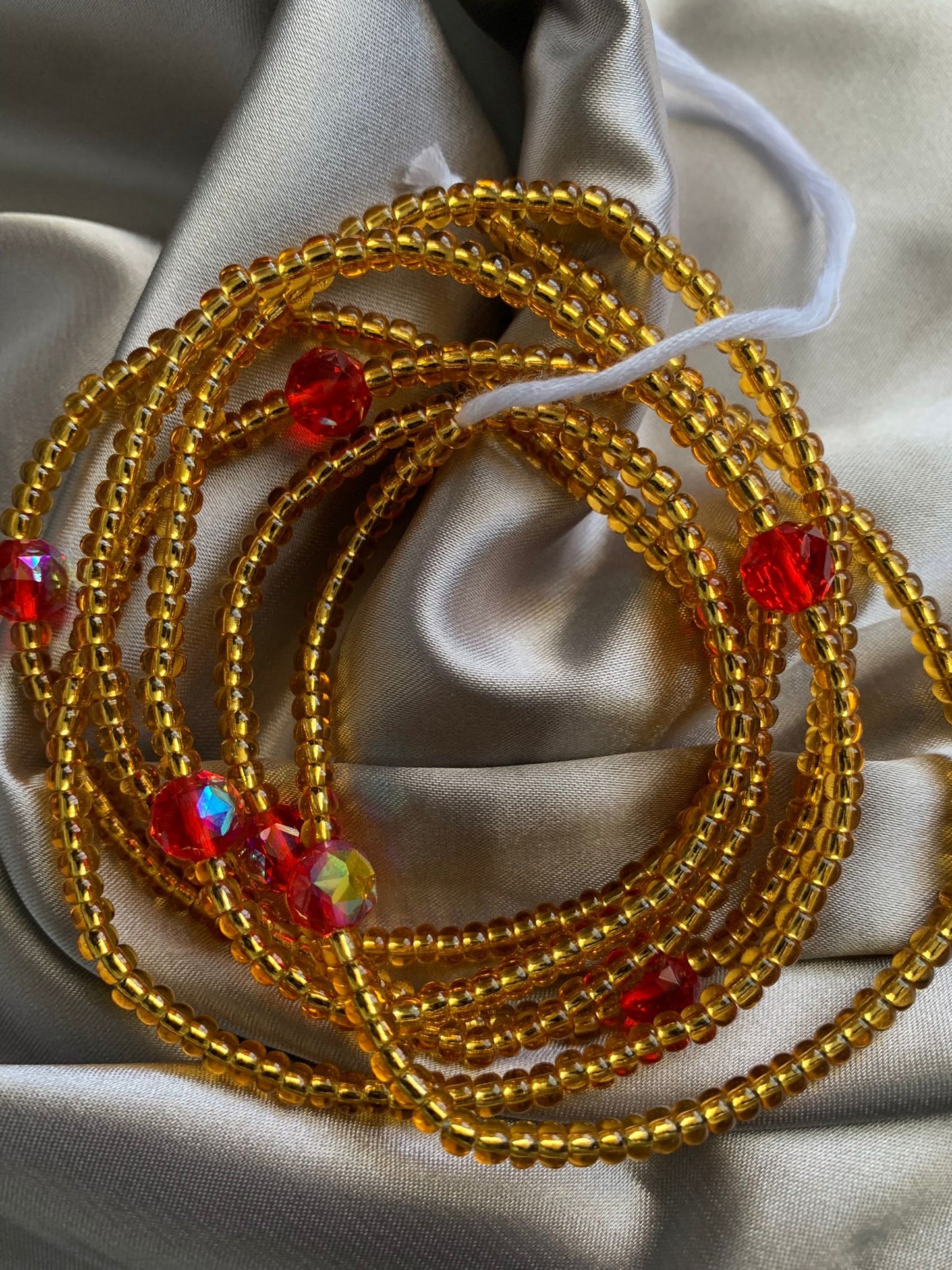 Gold Waist Bead