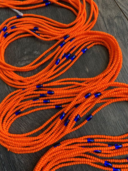 Orange  Waist Bead