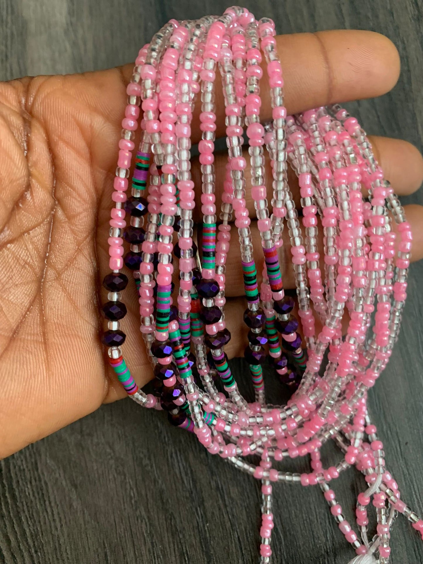 Candyfloss- Waist Bead