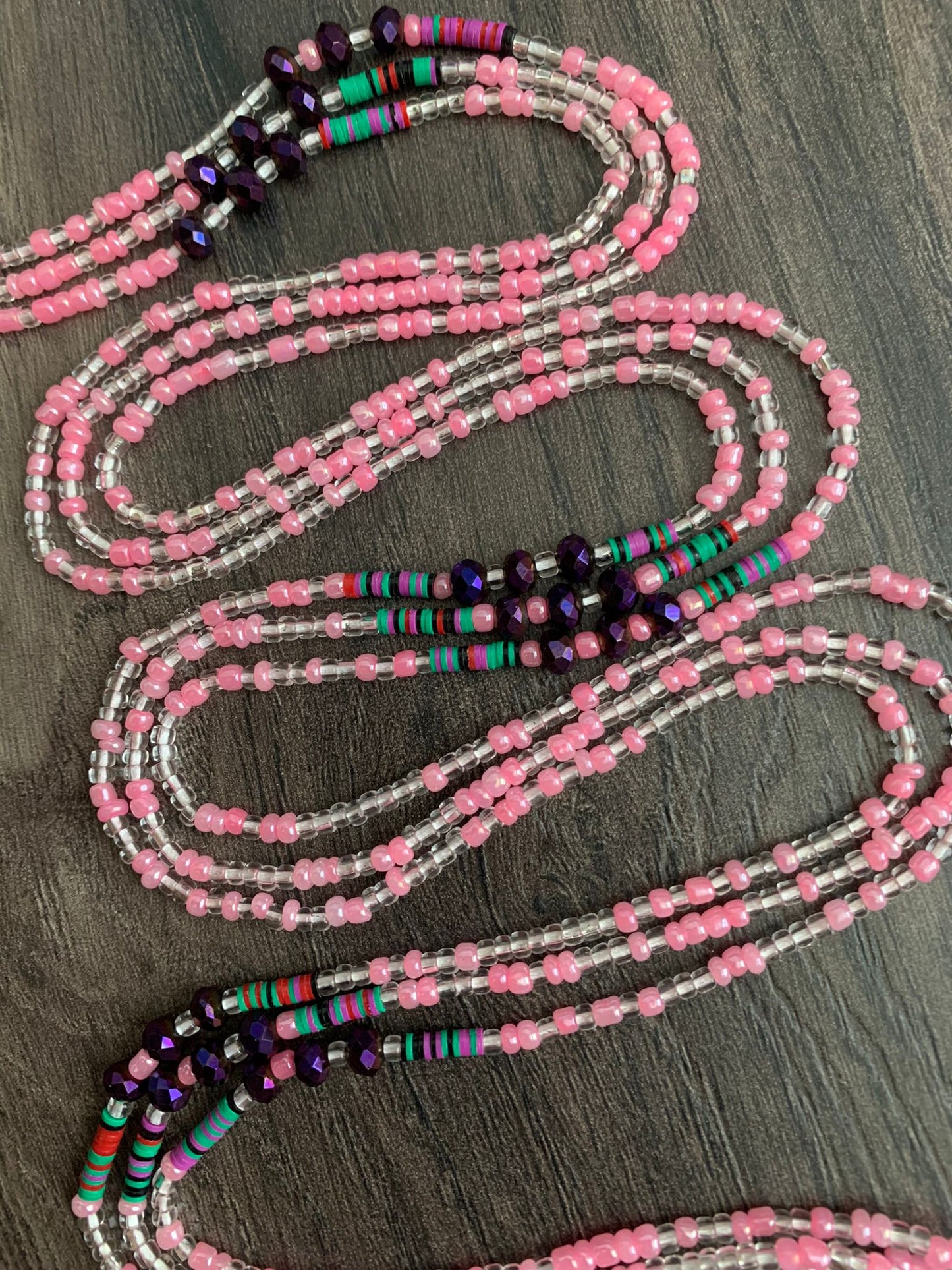 Candyfloss- Waist Bead