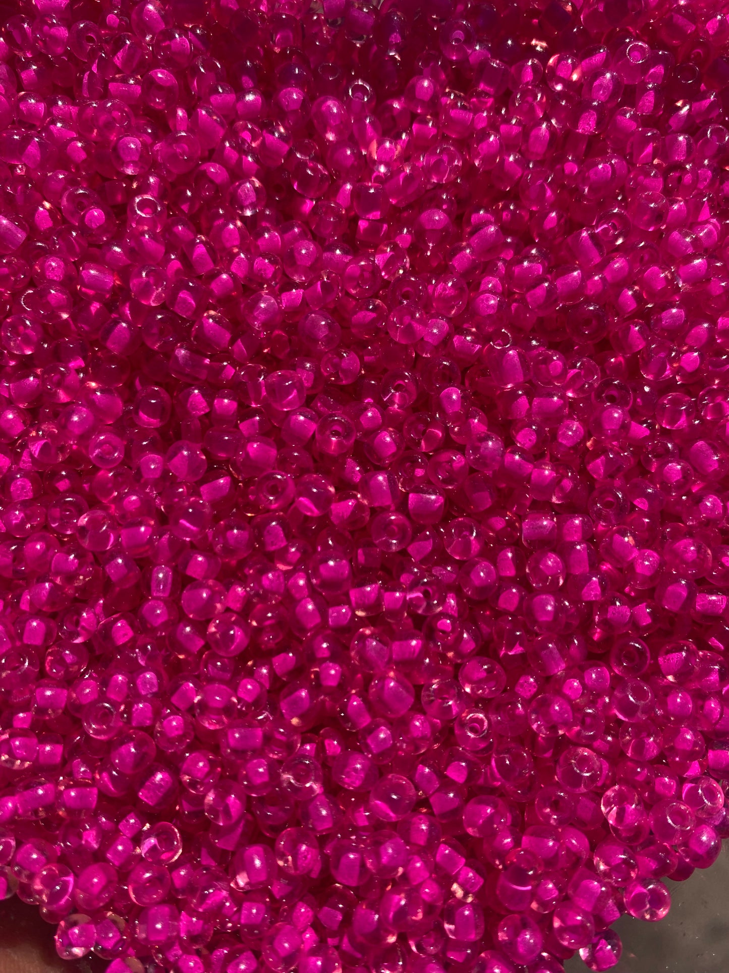 4mm pink beads