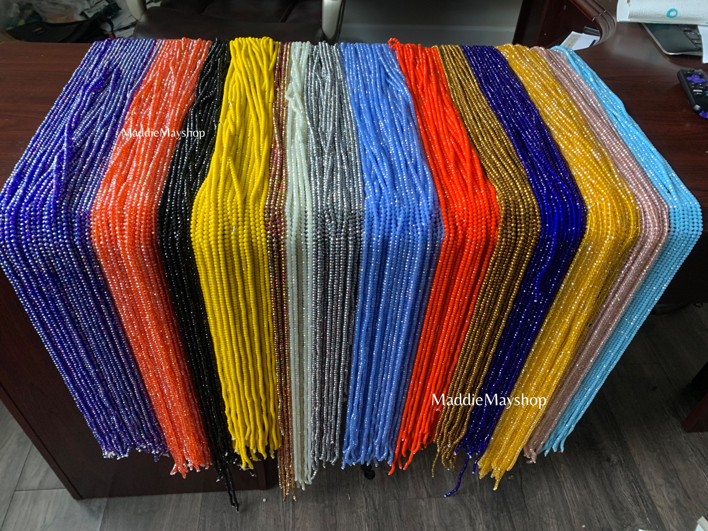 Wholesale Crystal Waist Beads-  solid colors