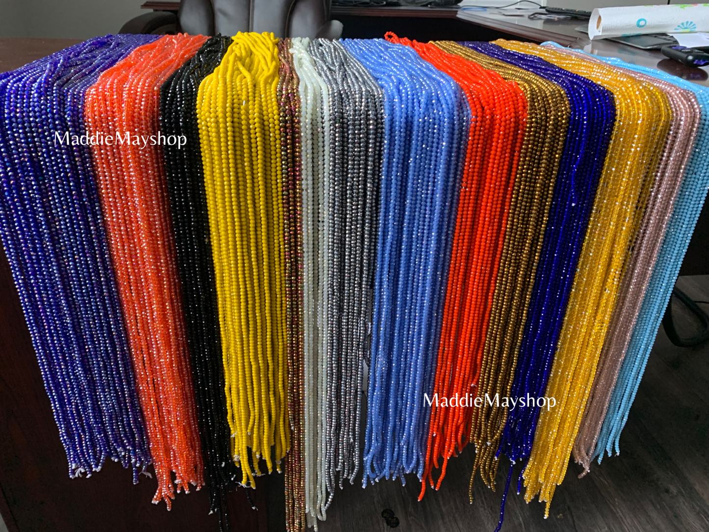 Wholesale Crystal Waist Beads-  solid colors