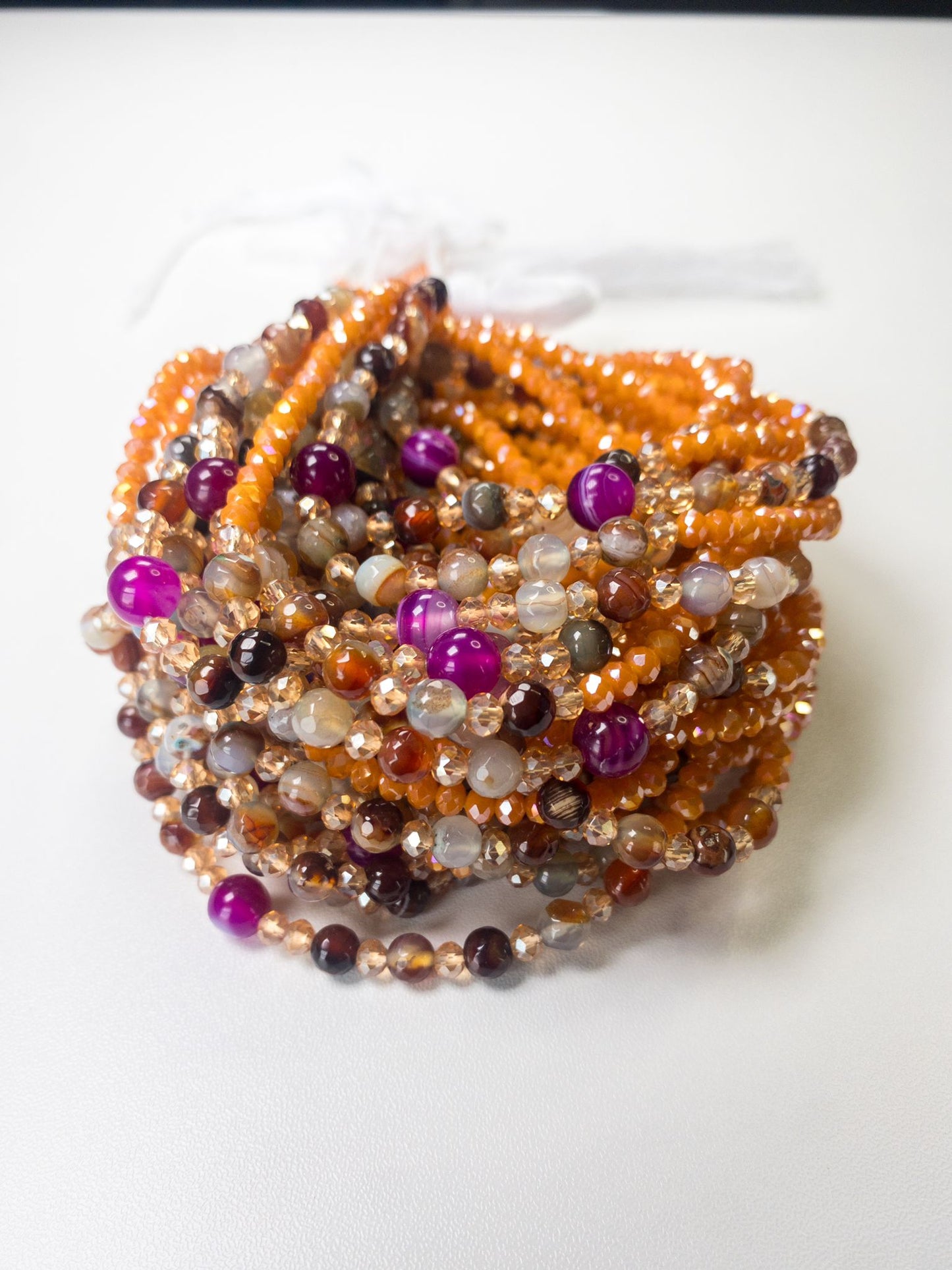 natural gemstone waistbead