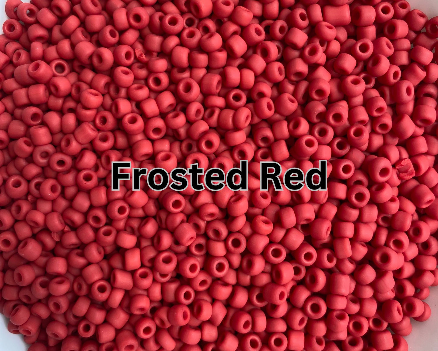 4mm Red Glass Beads Variety Pack Glass Beads 6/0 (450g) - Jewelry Making, Bead Weaving, Waist Beads