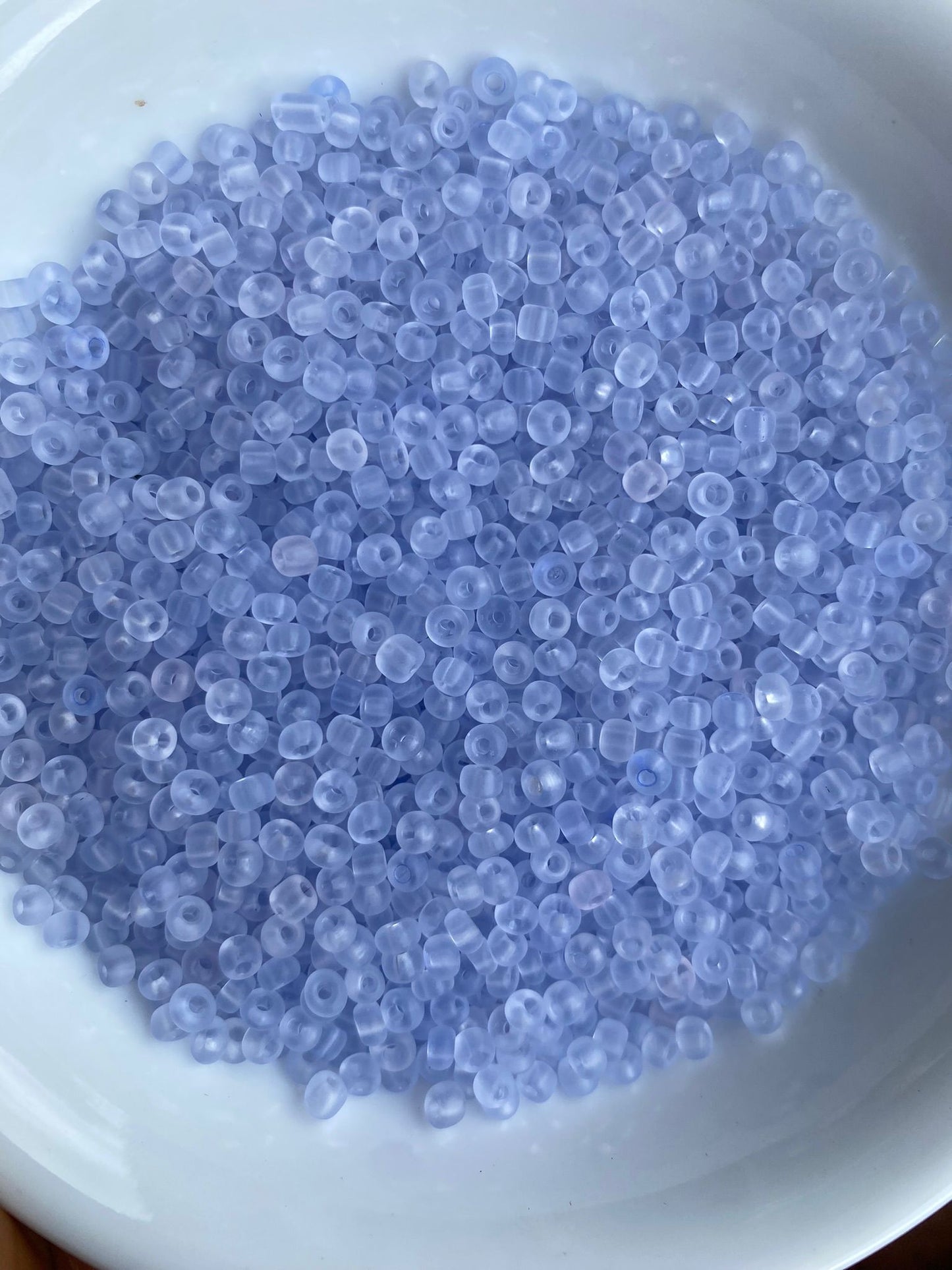 Blue Glass Bead Assortment - 4mm (6/0) - Sky Blue, Cobalt, Navy, & More! (450g)