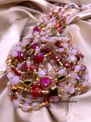 Rosa ~ Luxury Crystal Waist Beads