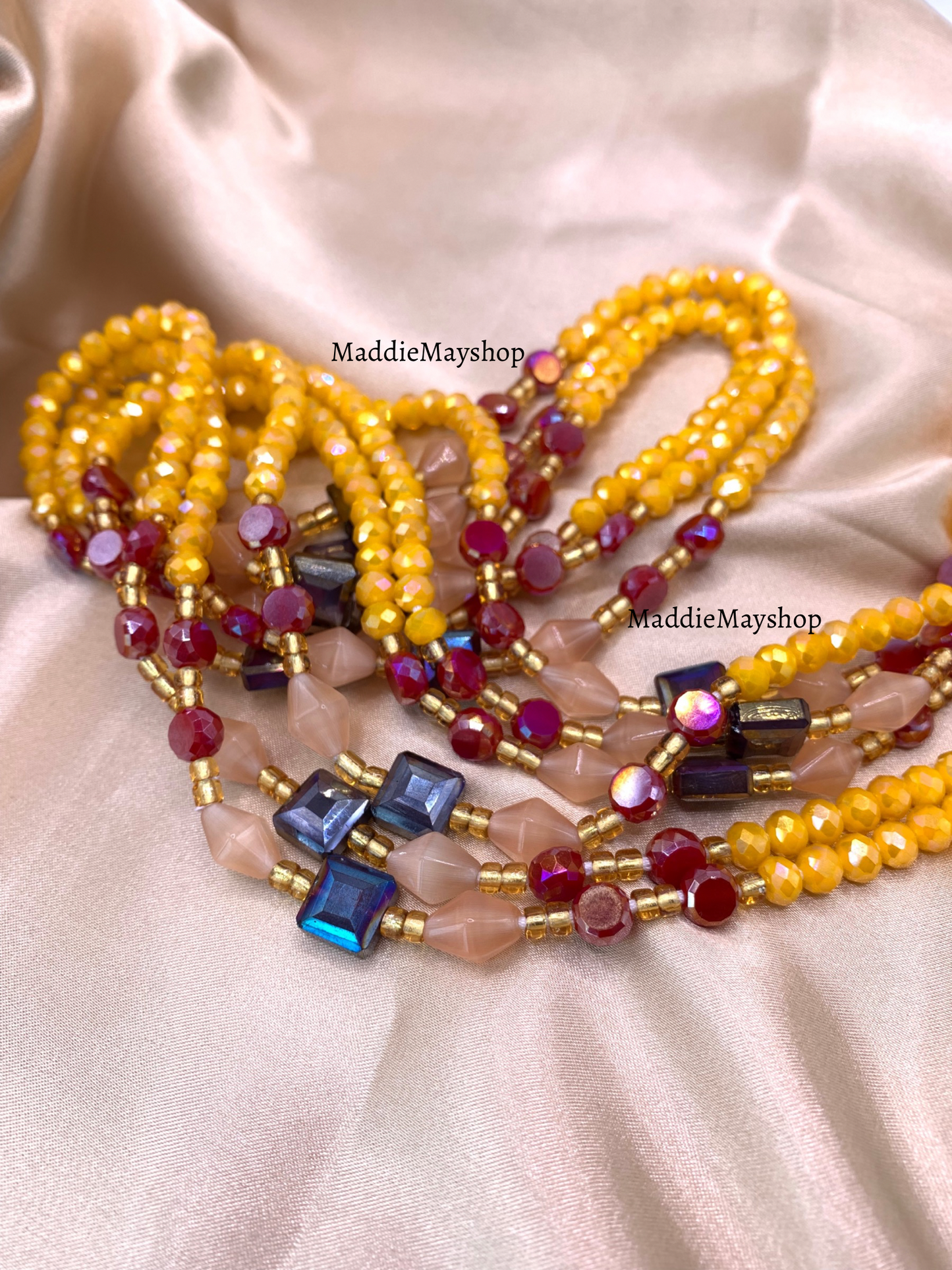 Isalene ~ Luxury Crystal Waist Beads