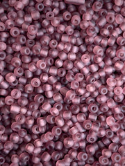 8/0 Frost Glass Beads- 3mm Glass Seed Beads For Jewelry Making, DIY Waist beads, Bracelet Necklace Earrings- 450