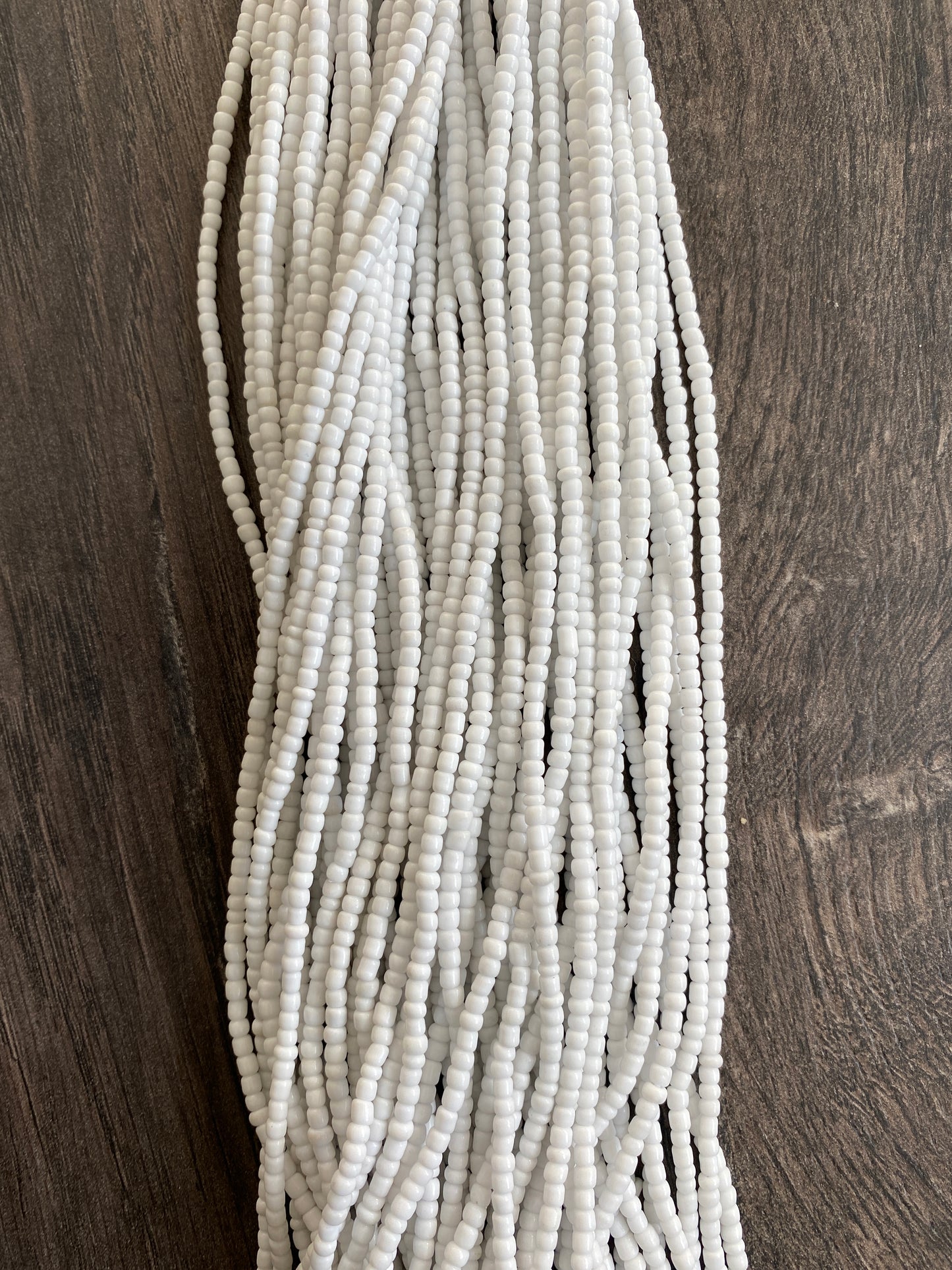 White Waist Bead