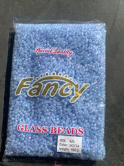 6/0 Seed Beads, Seed Beads Bulk, Frost Glass Beads 450 Grams