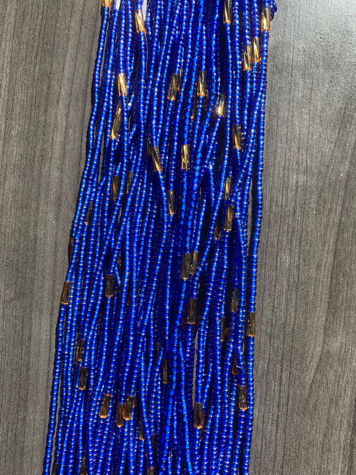 Blue Waist Bead