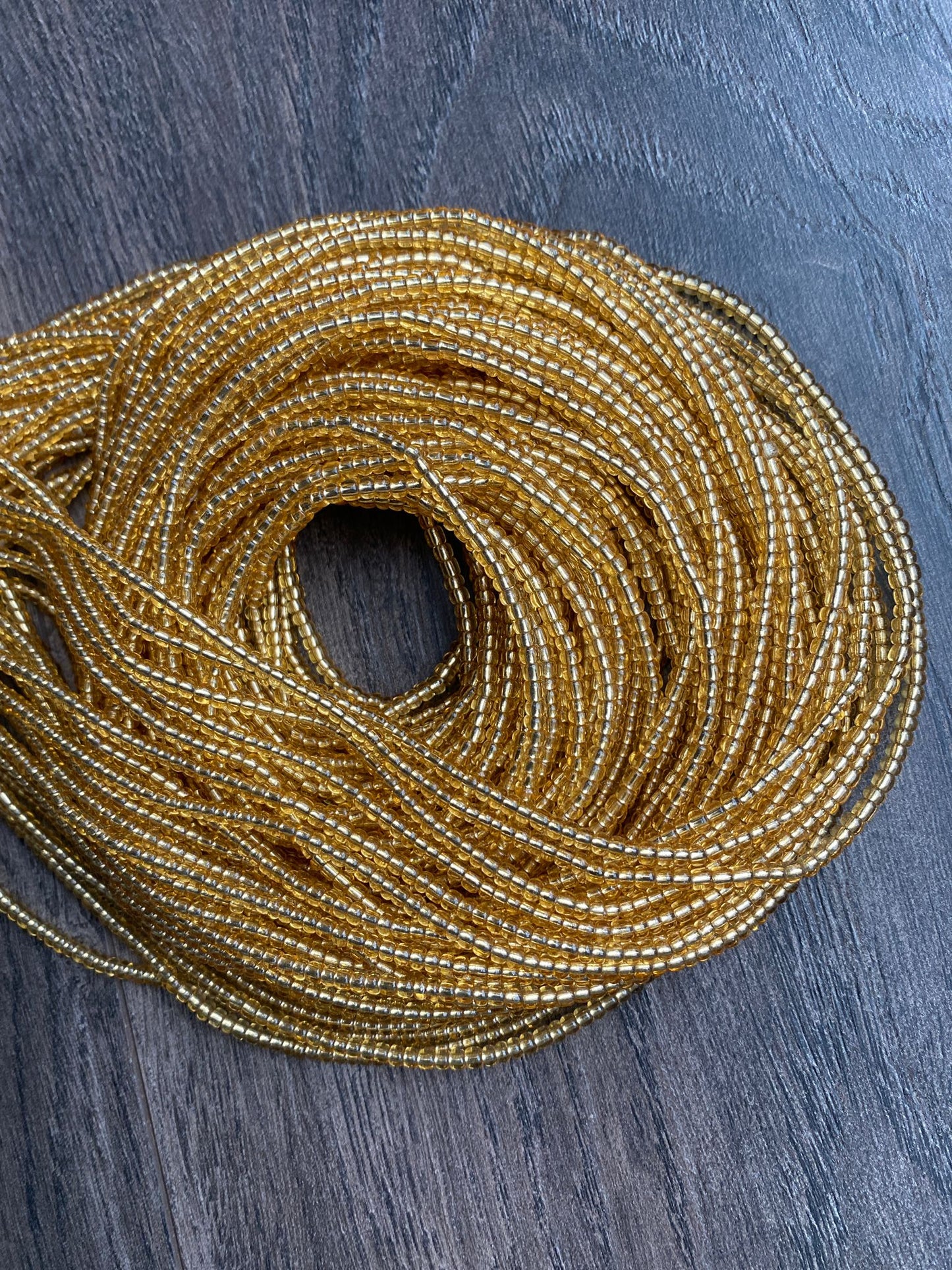 Gold Waist Bead