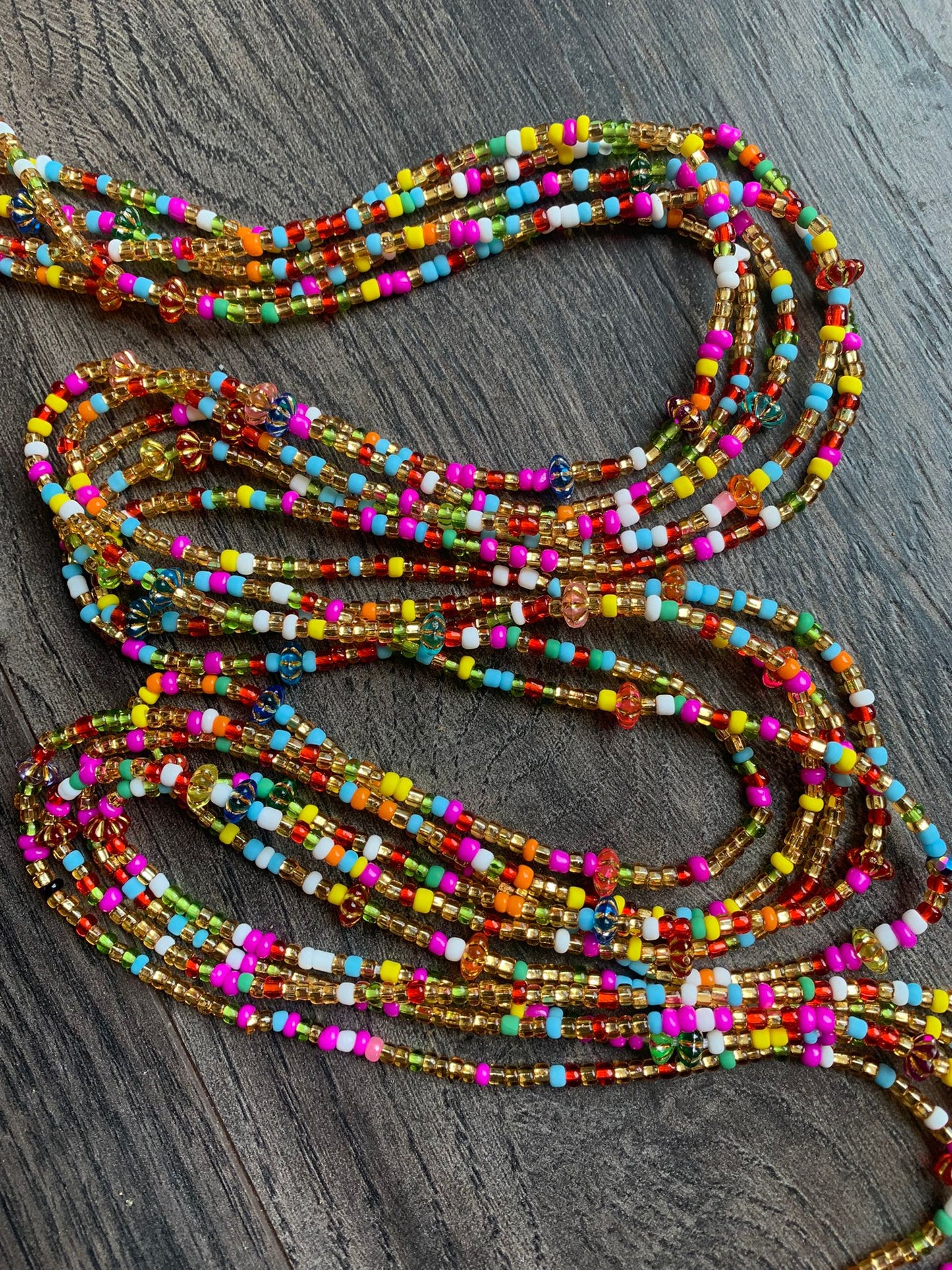 Lily~ Multi Colored Waist Bead