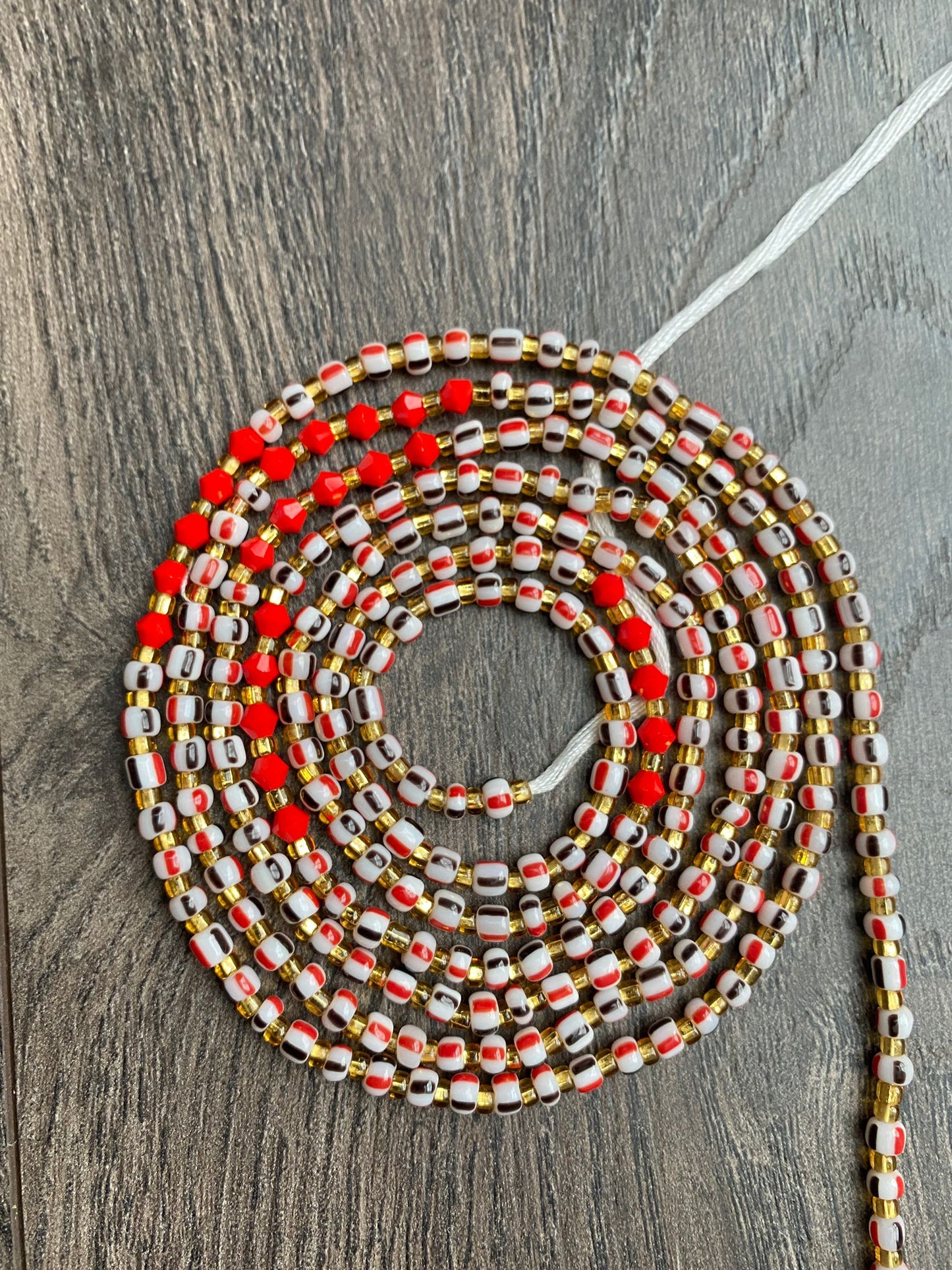 Multi-colored Waist  Beads