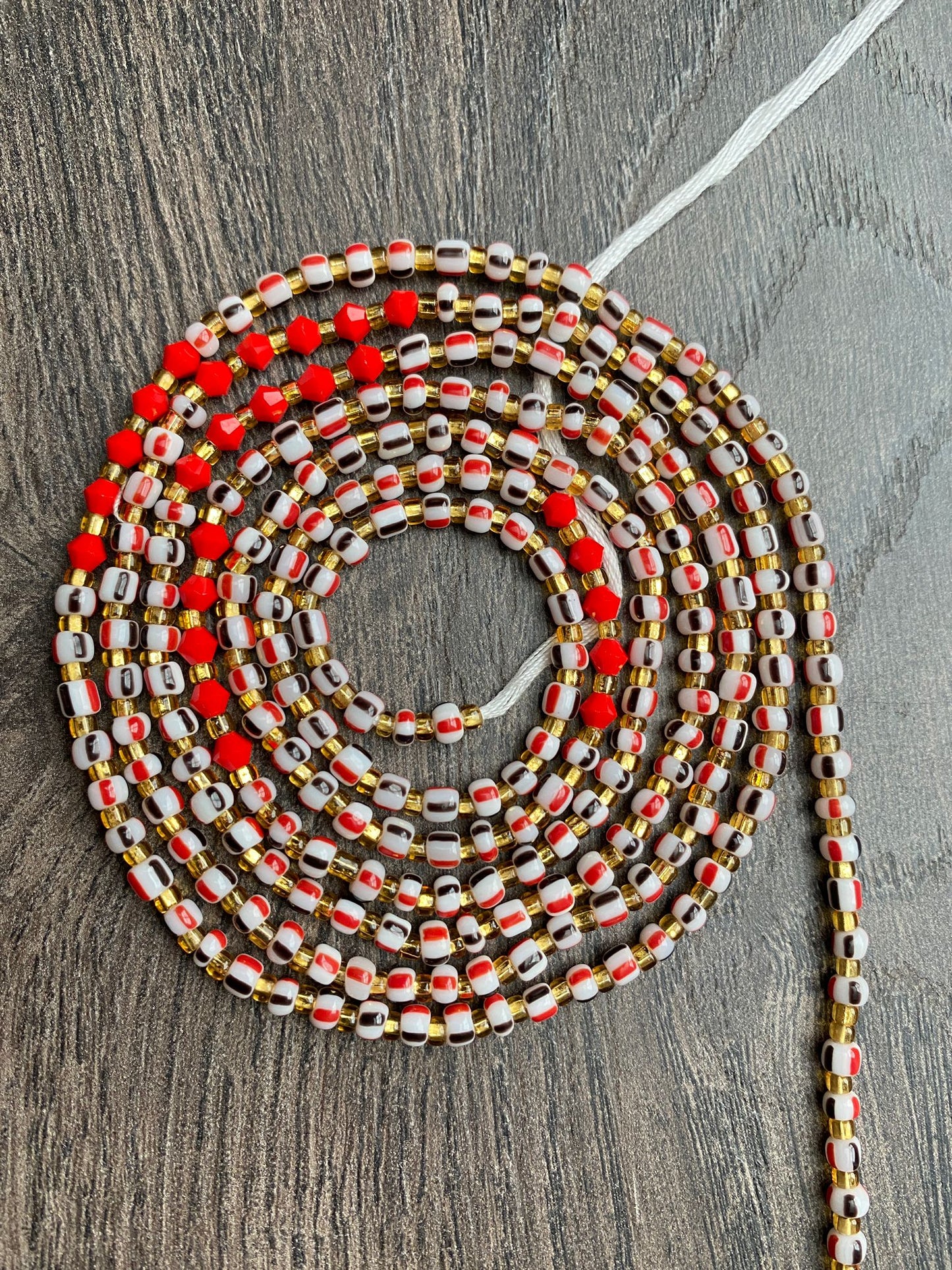 Multi-colored Waist  Beads