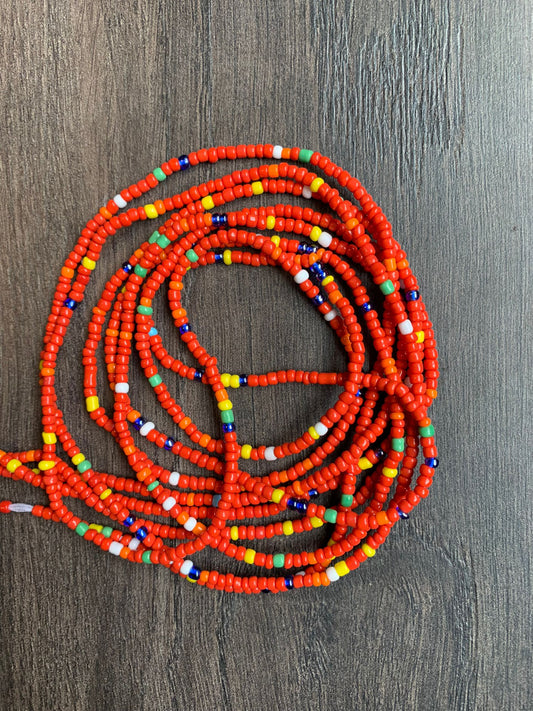 Red Waist Bead