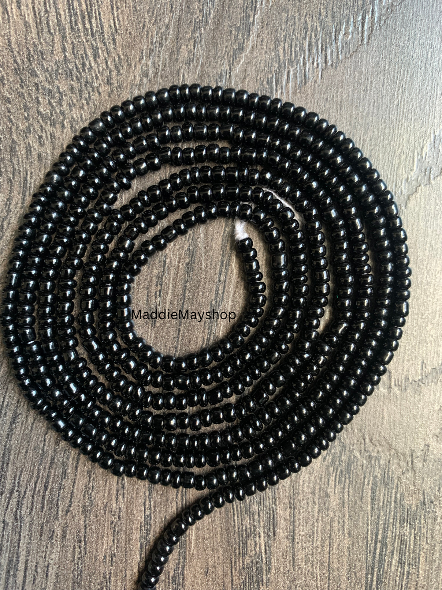 Black Waist Bead