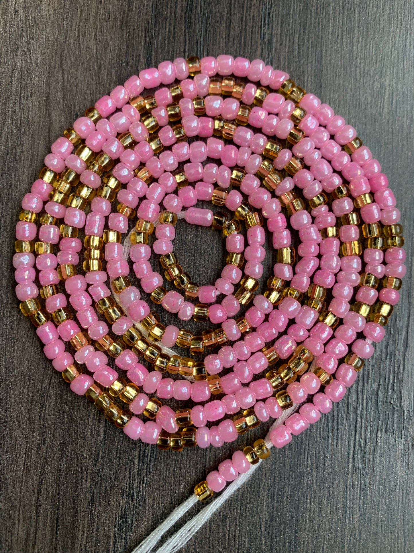 Agnes ~ Pink Waist Bead