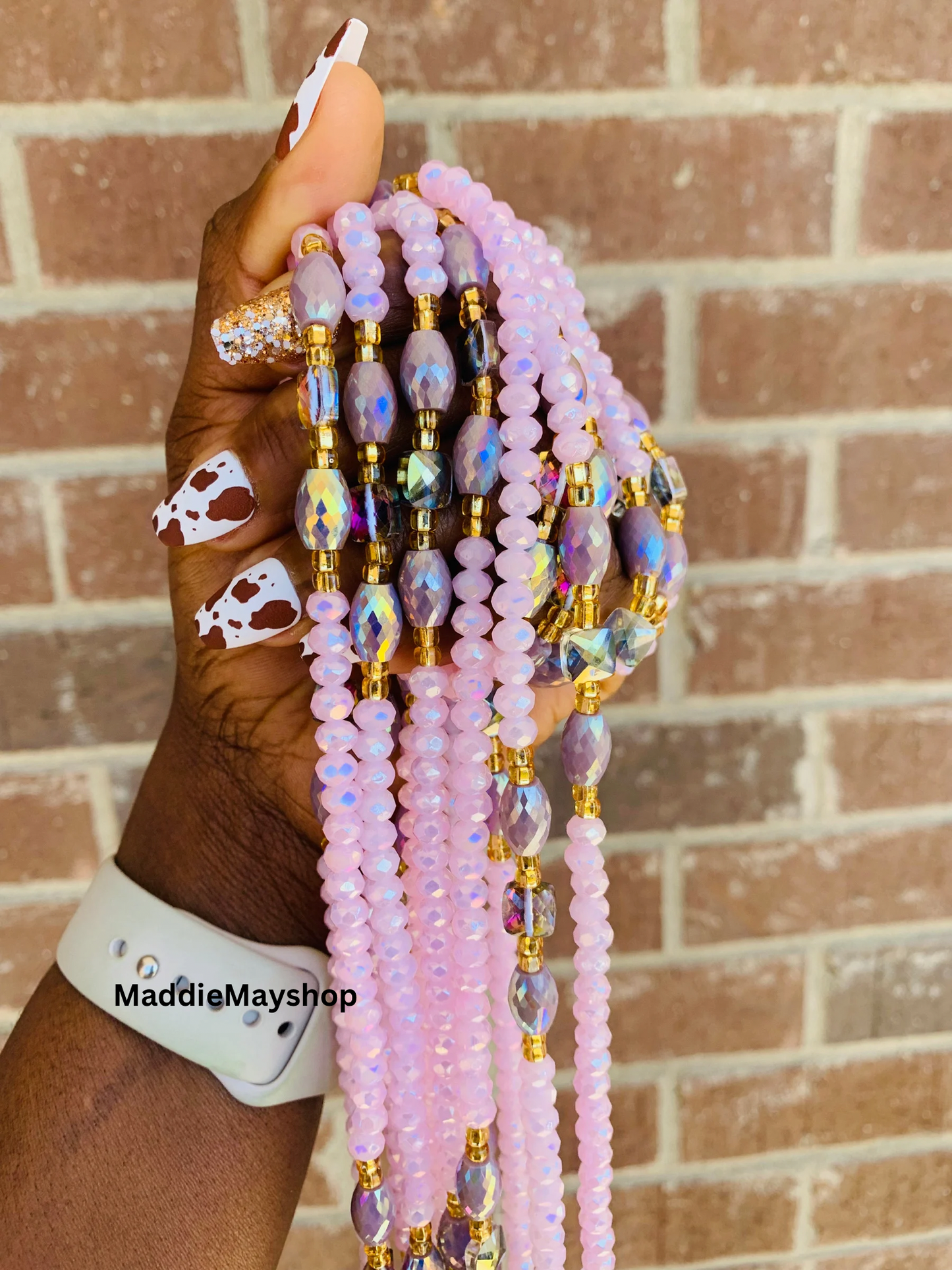 Jael ~ Crystal Waist Bead