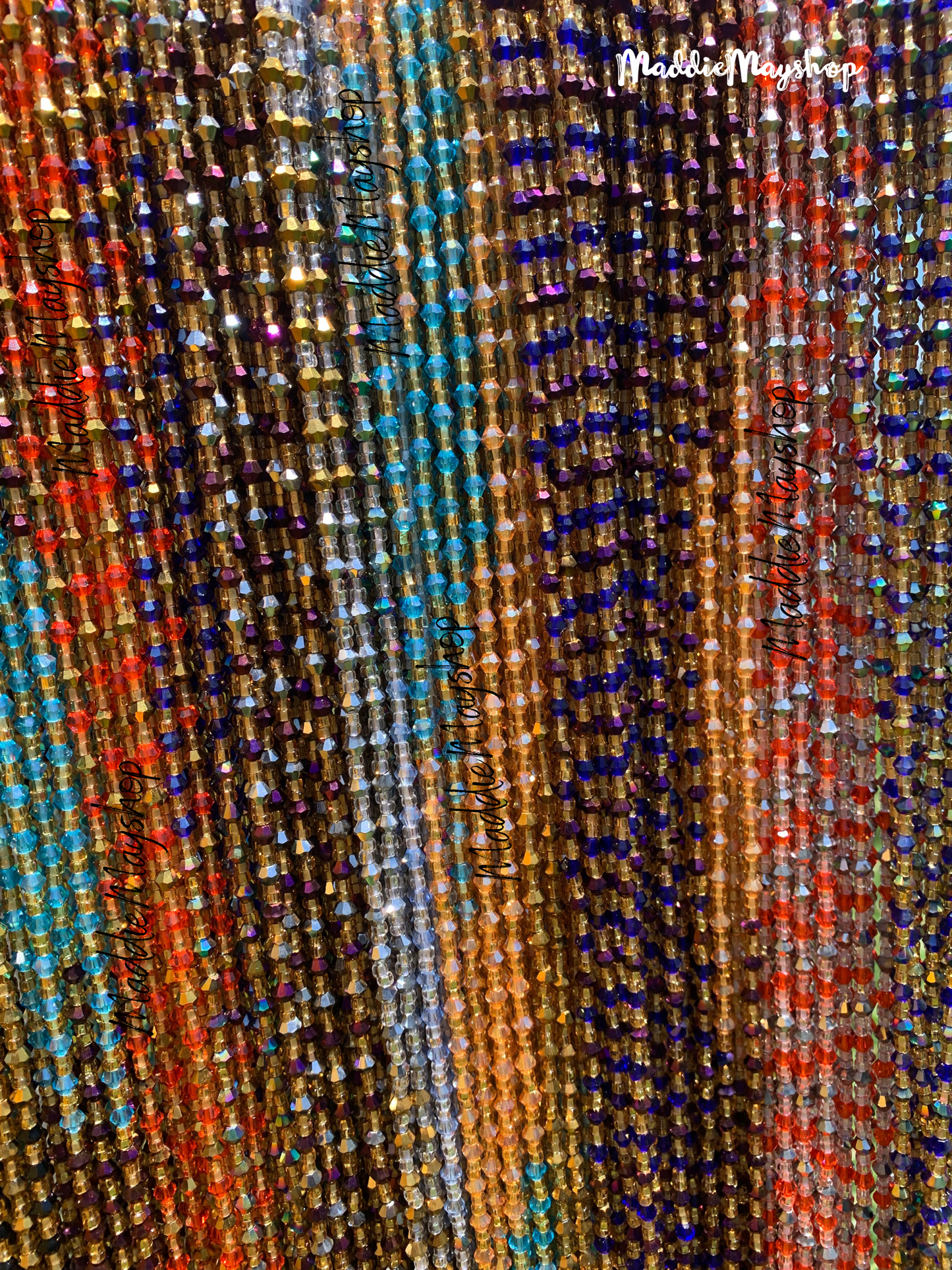 Wholesale Crystal Waist Beads 40”-50”