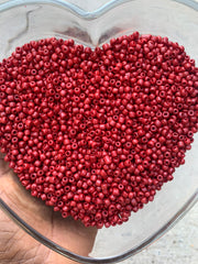 6/0 - 8/0 Bulk seed beads- Glass Seed Beads For Jewelry Making,  DIY Waist beads, Bracelet Necklace Earrings- 450 Grams