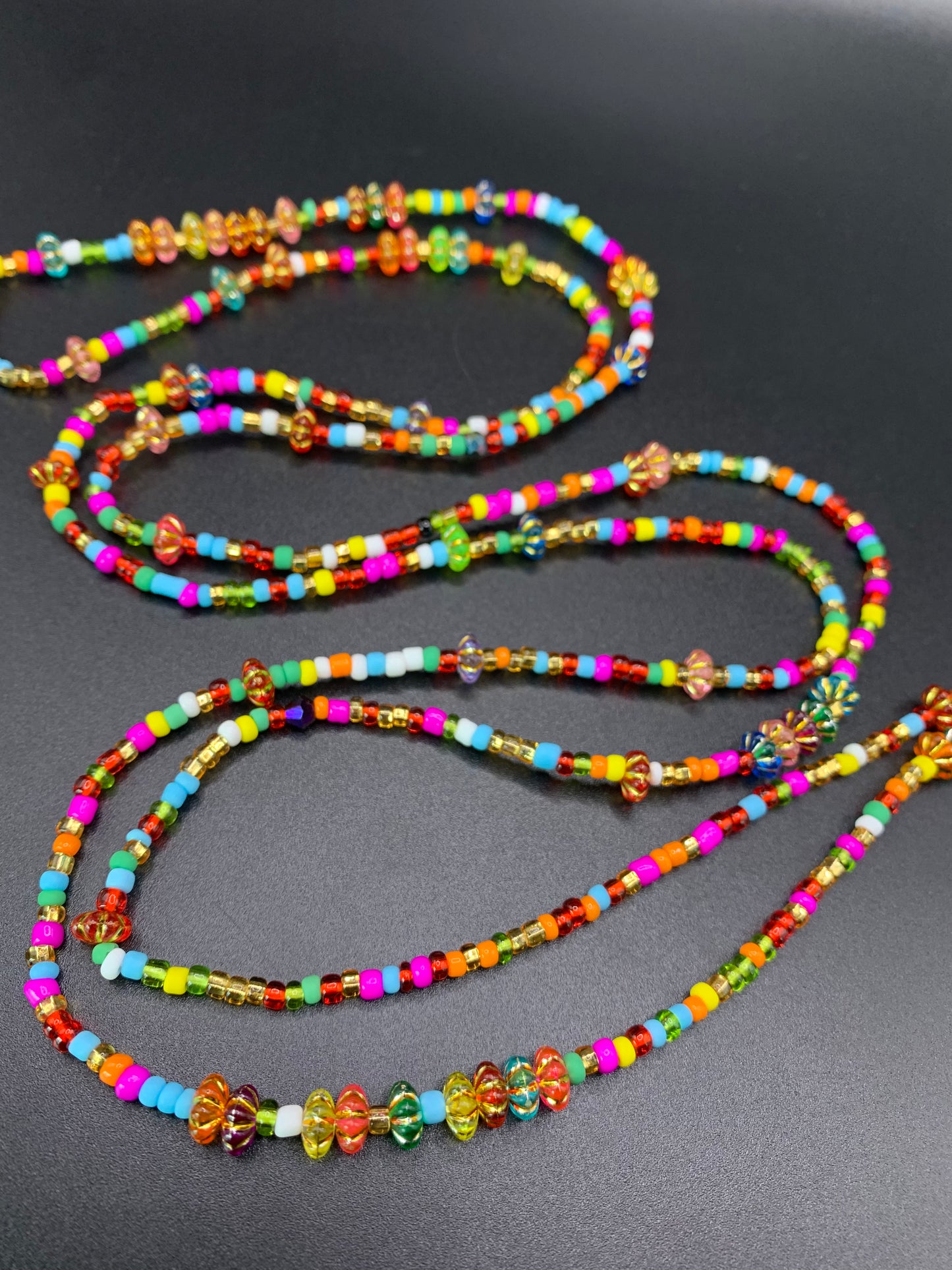 Lily~ Multi Colored Waist Bead