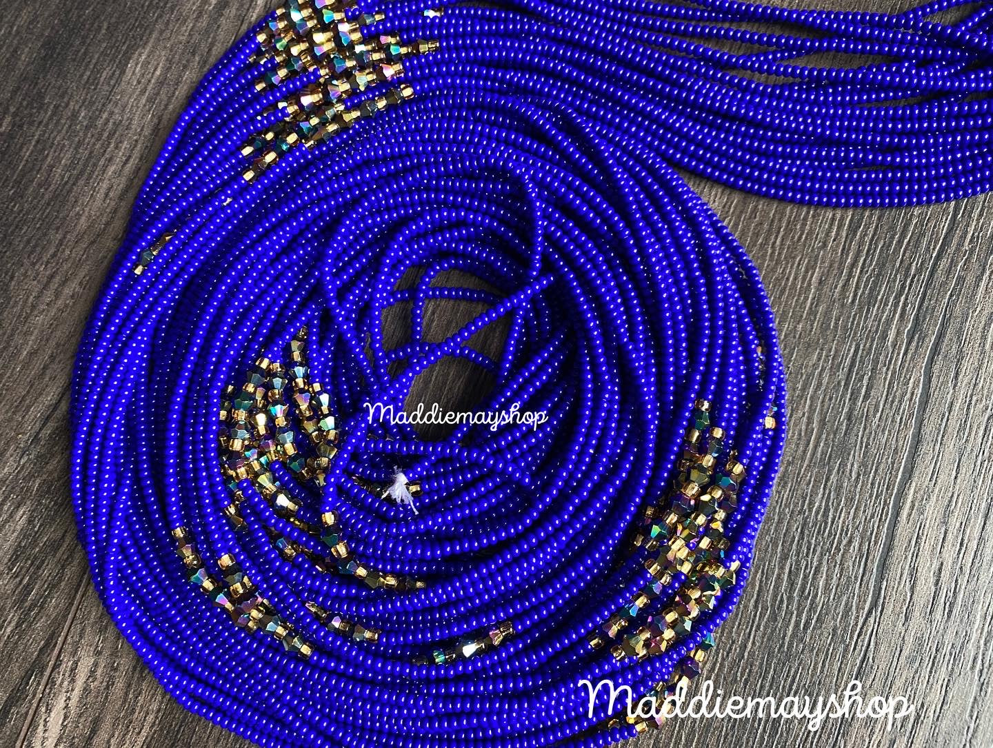 Preciosa Czech Beads- Wholesale WaistBeads with crystals 40"- 50"