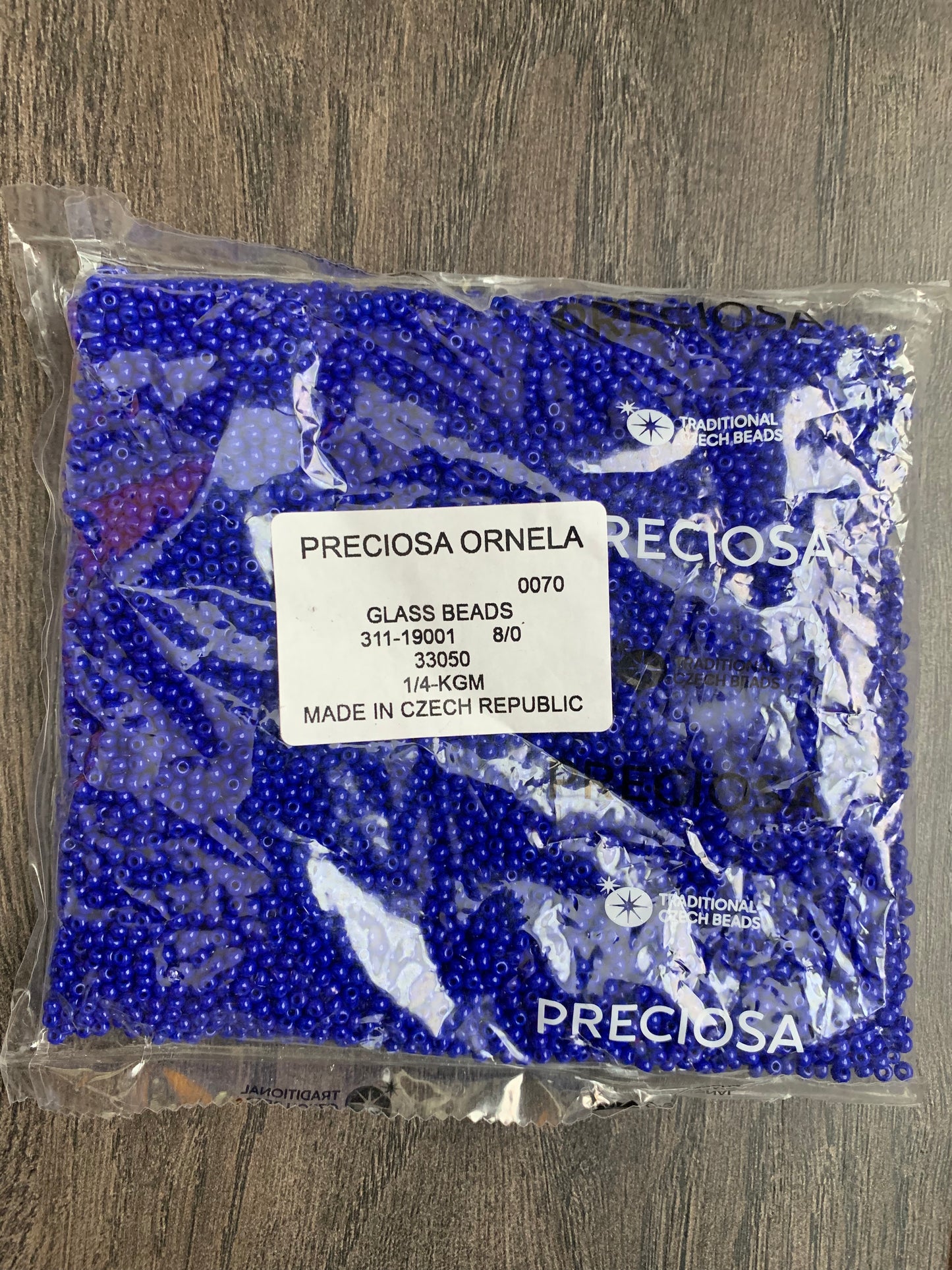 250grams Preciosa Czech Beads 8mm